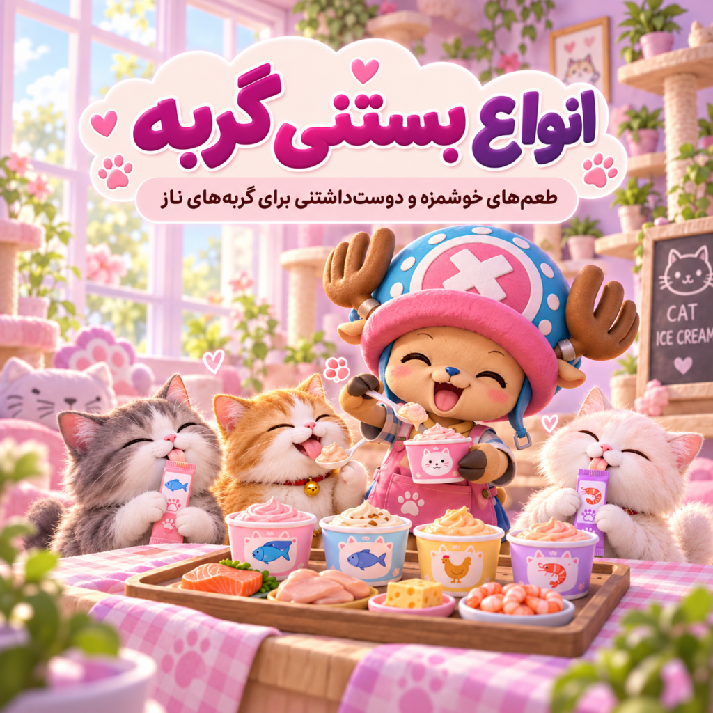 بستنی گربه